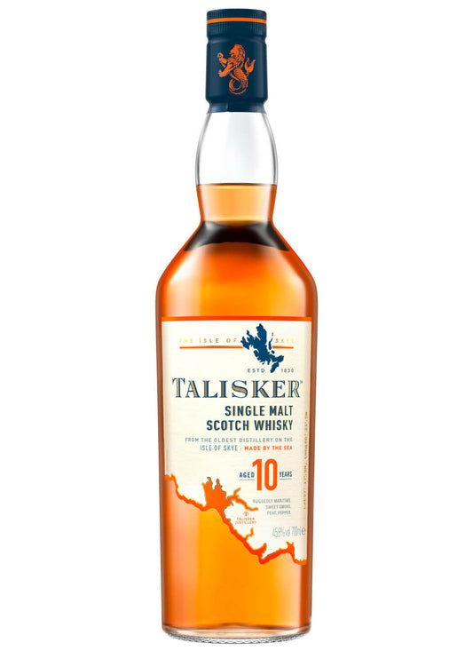 Talisker 10 Years Classic Malt Single Malt Scotch Whisky 0,7 L