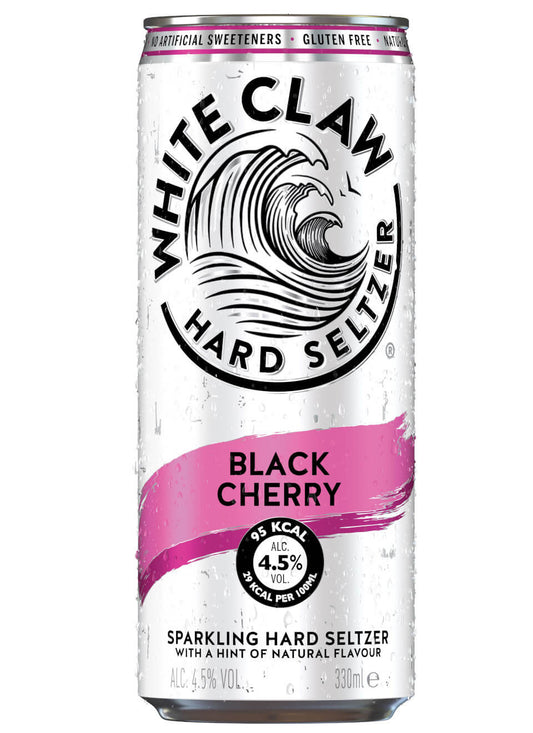 White Claw Hard Seltzer Black Cherry 0,33 L Dose
