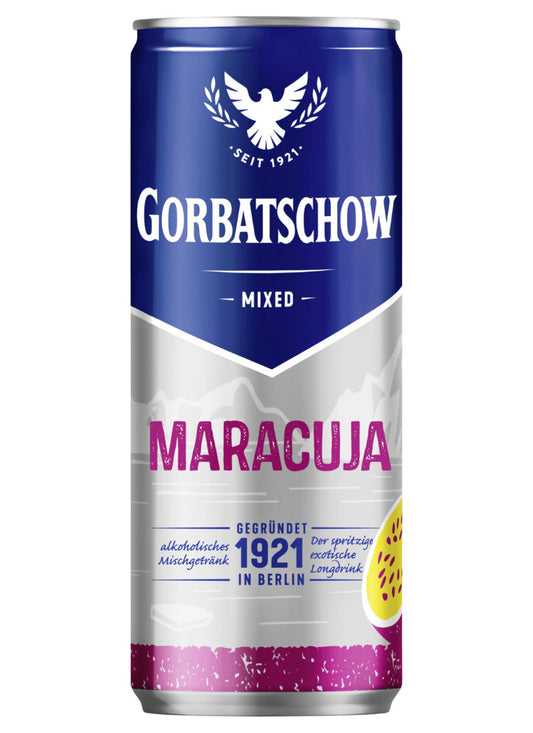 Gorbatschow & Maracuja Longdrink 0,33 L Dose