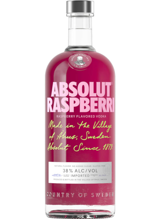Absolut Vodka Raspberri 1 L
