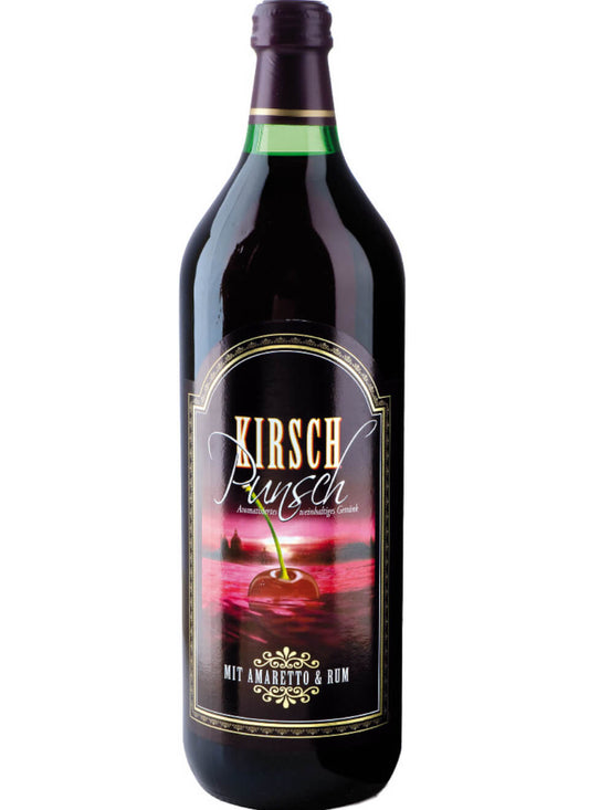 Kirsch Punsch mit Amaretto und Rum 1 L