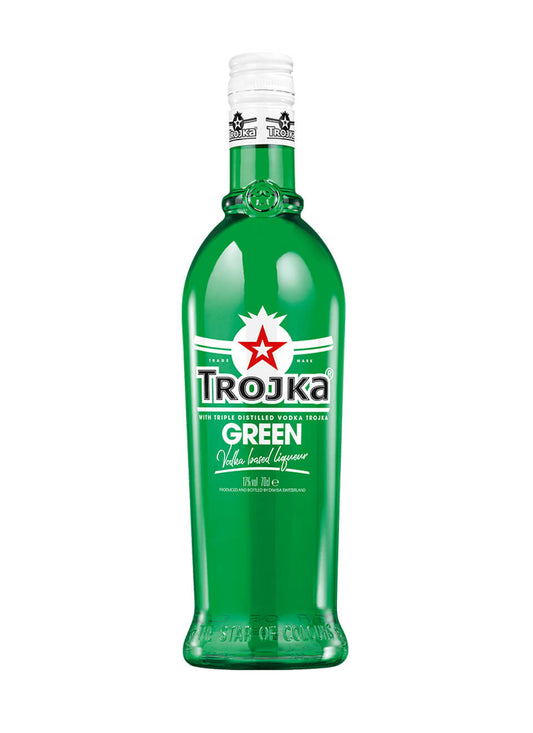 Trojka Vodka Likör Green 0,7 L