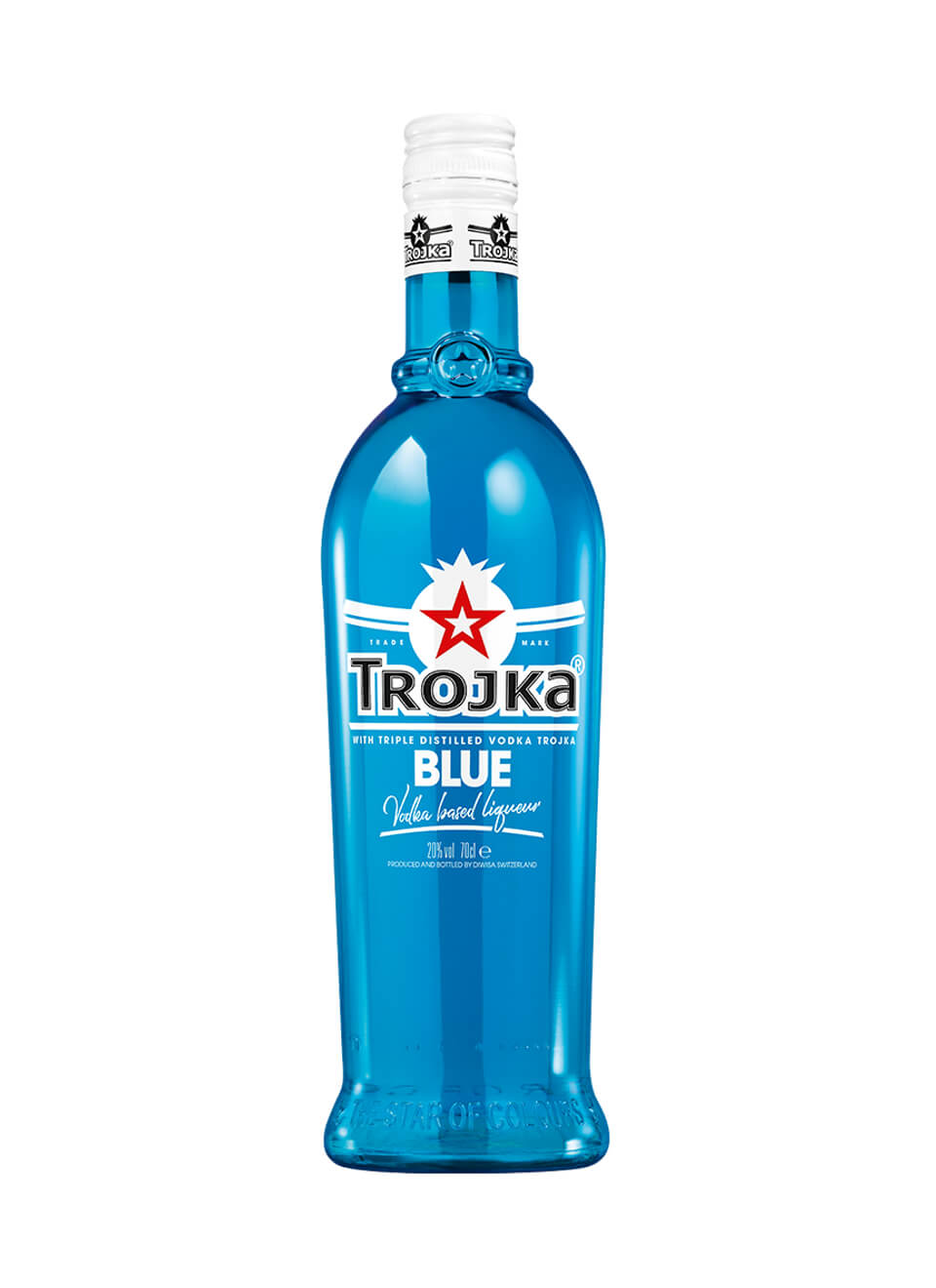 Trojka Vodka Likör Blue 0,7 L