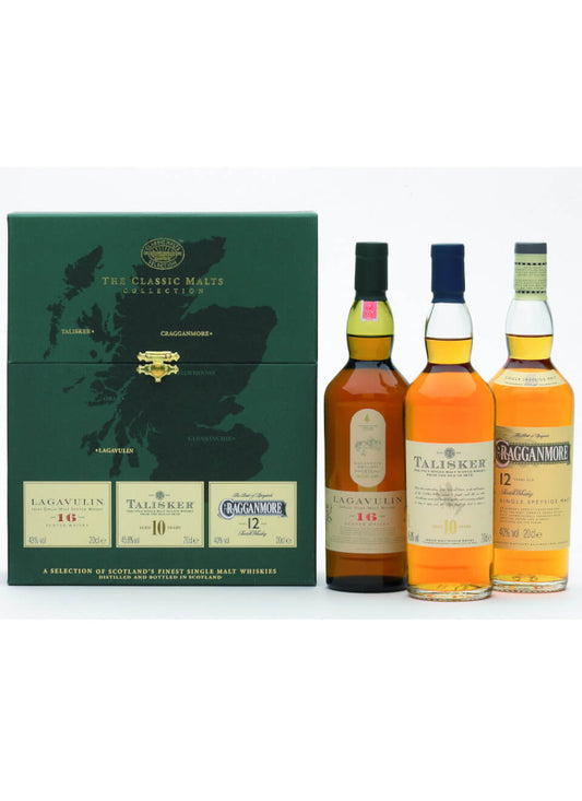 Strong Classic Malts MIX PACK Single Malt Scotch Whisky 0,6 L