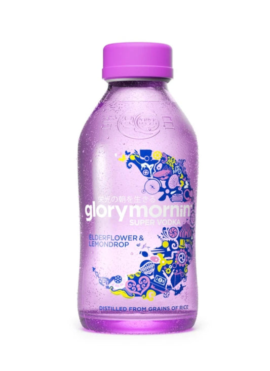 Glory Mornin Super Vodka Elderflower & Lemondrop 0,35 L