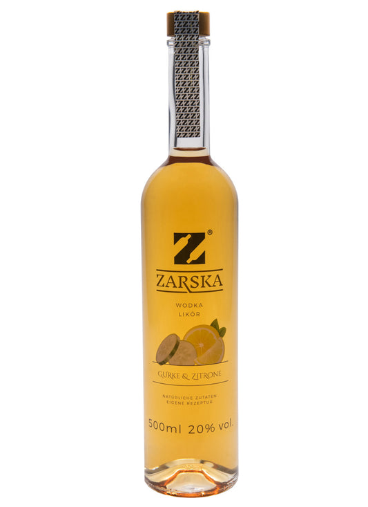 Zarska Gurke & Zitrone Wodka Likör 0,5 L