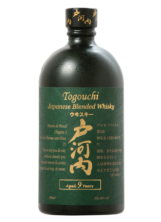Togouchi 9 Jahre Premium Japanese Blended Whisky 0,7 L